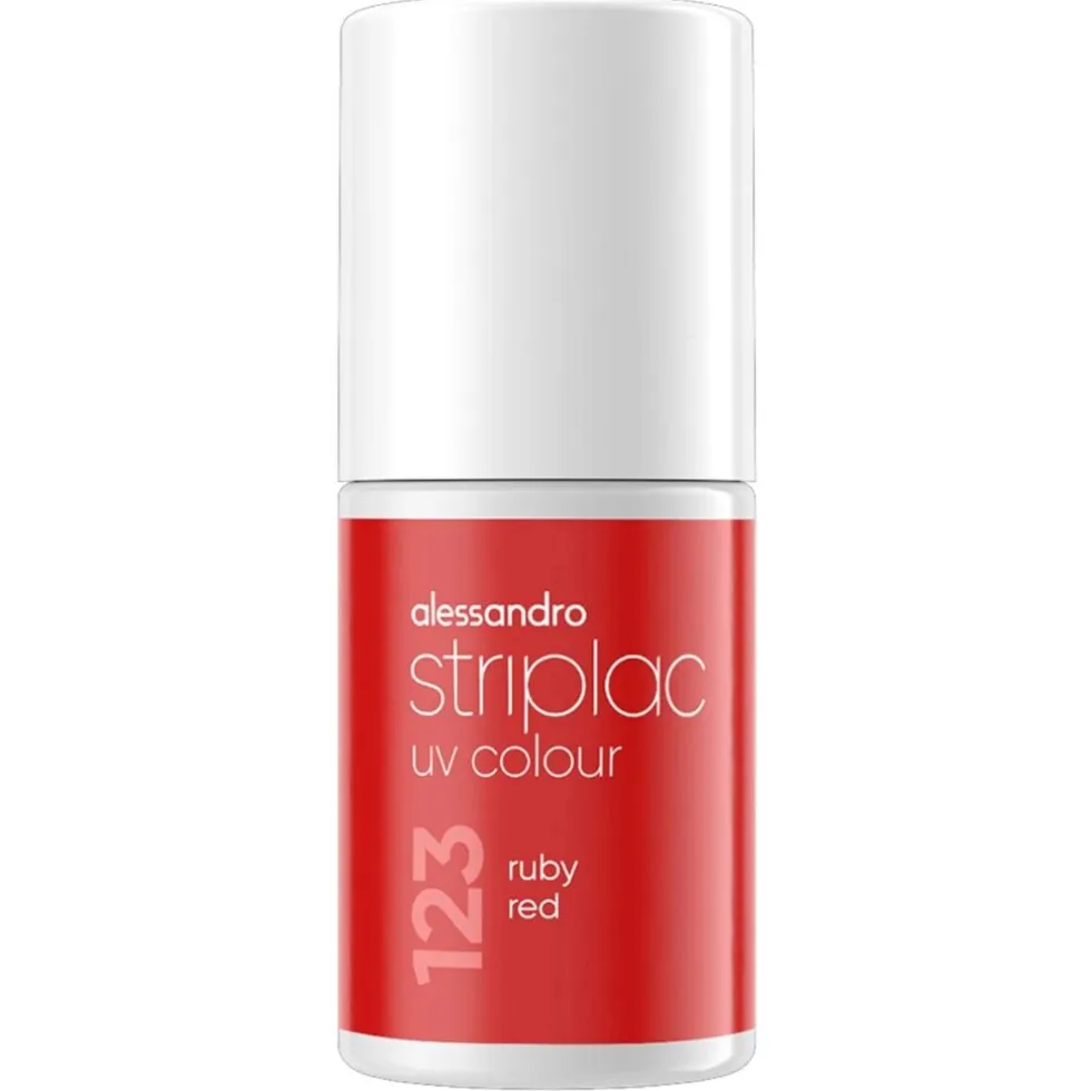Alessandro Striplac UV Colour 123 Ruby Red Nagellak
