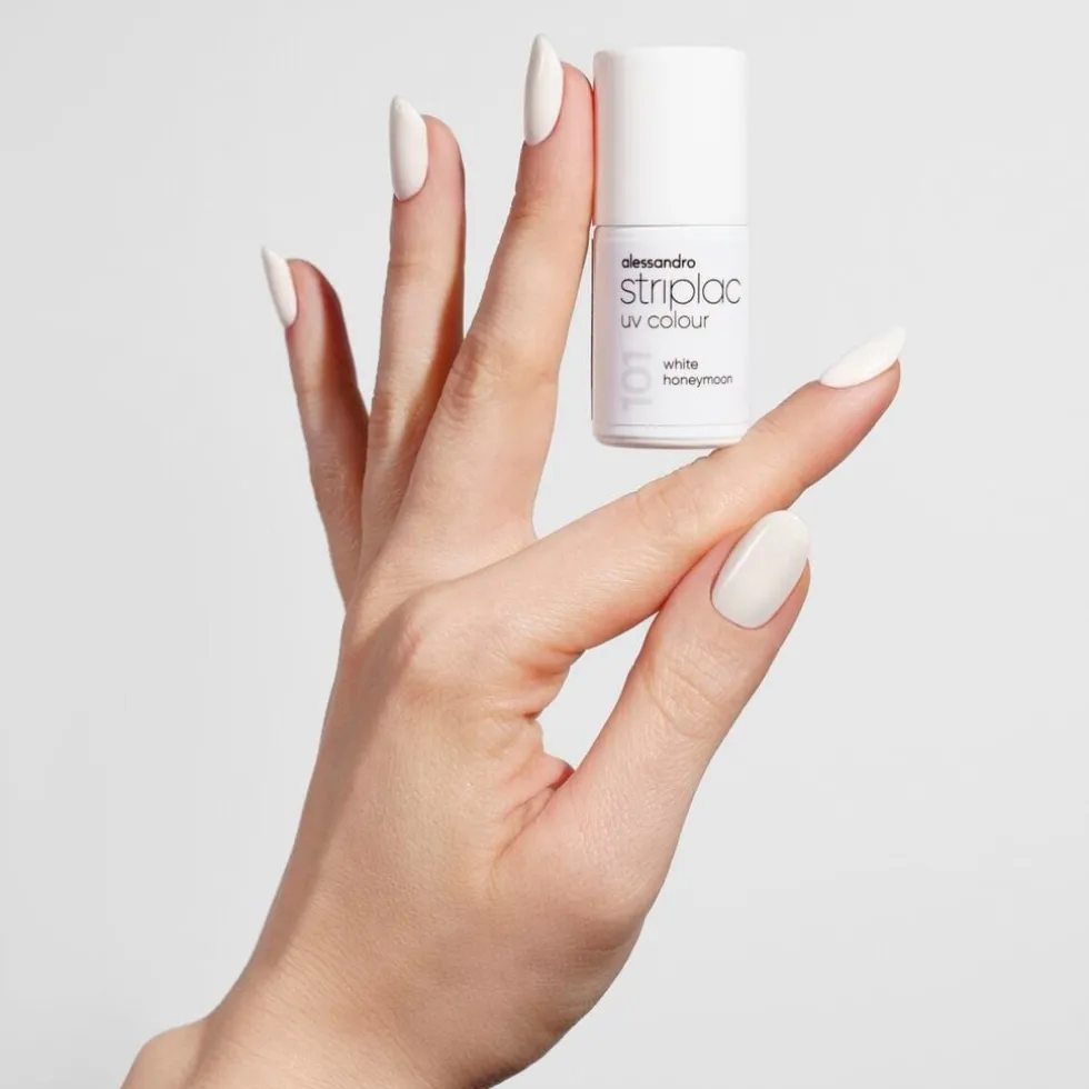Alessandro Striplac UV Colour 101 White Honey Nagellak