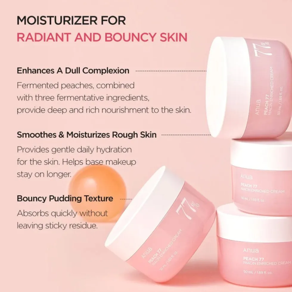 Anua Peach 77 Niacin Enriched Cream