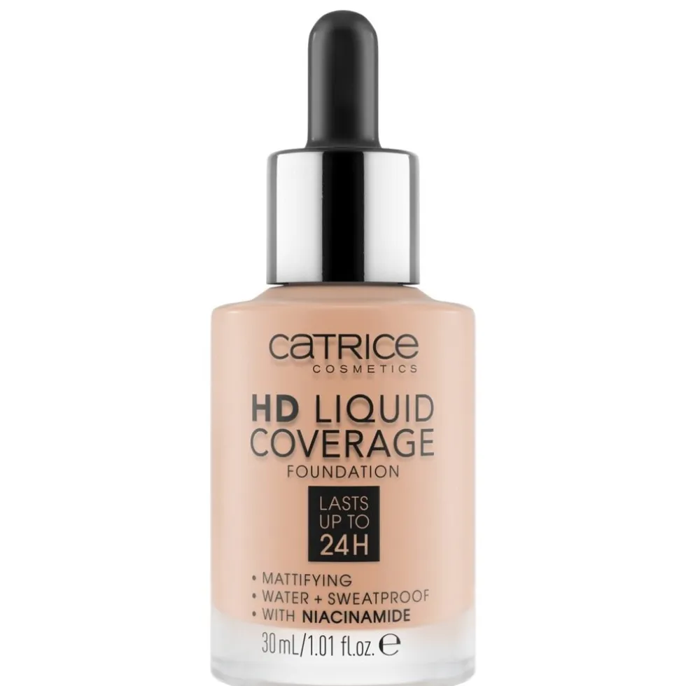 Catrice HD 020 Rose Beige Liquid Coverage Foundation