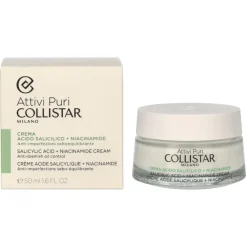 Collistar Attivi Puri Salicylic Acid + Niacinamide Cream 50ml