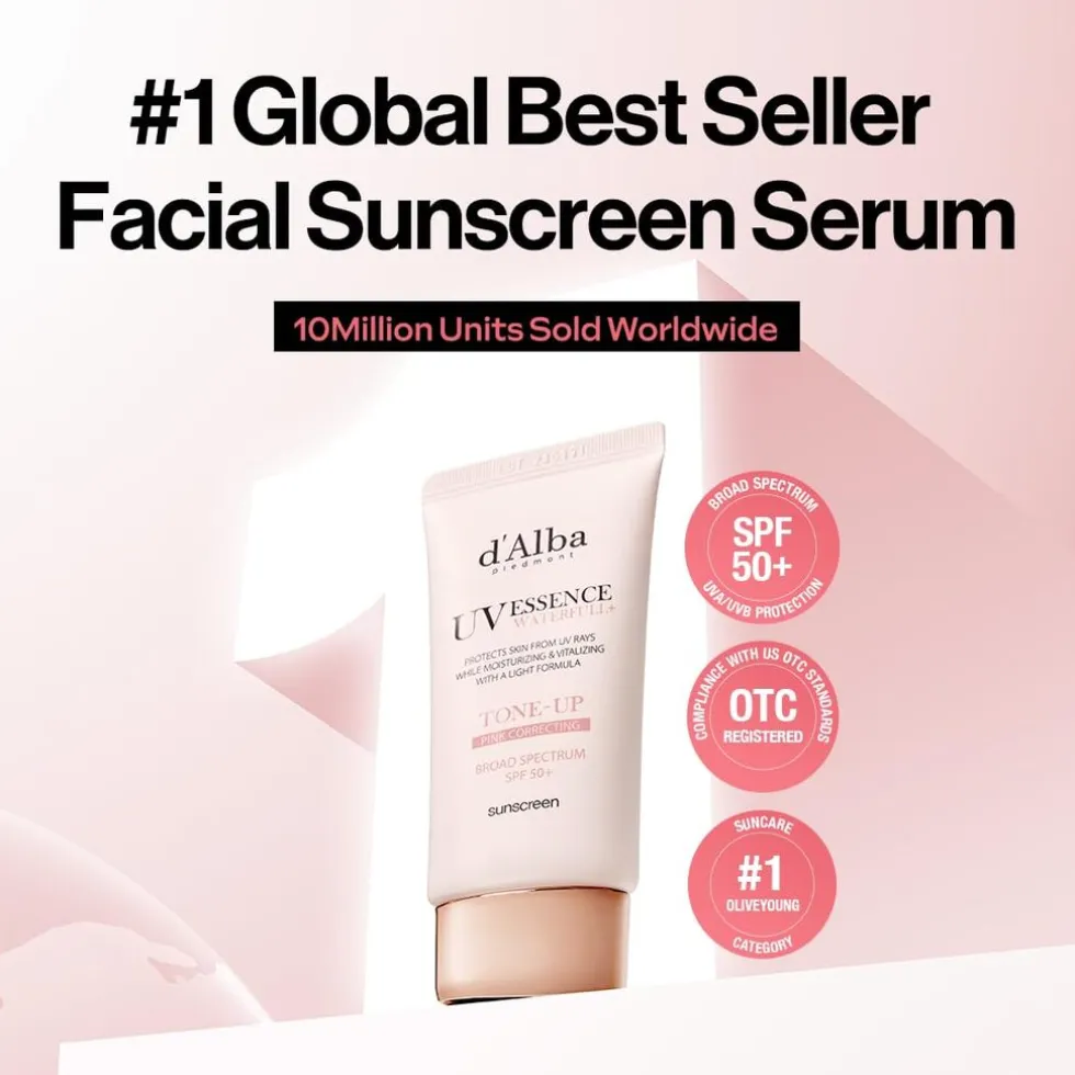 d'Alba Waterfull Tone-Up Sun Cream SPF50+