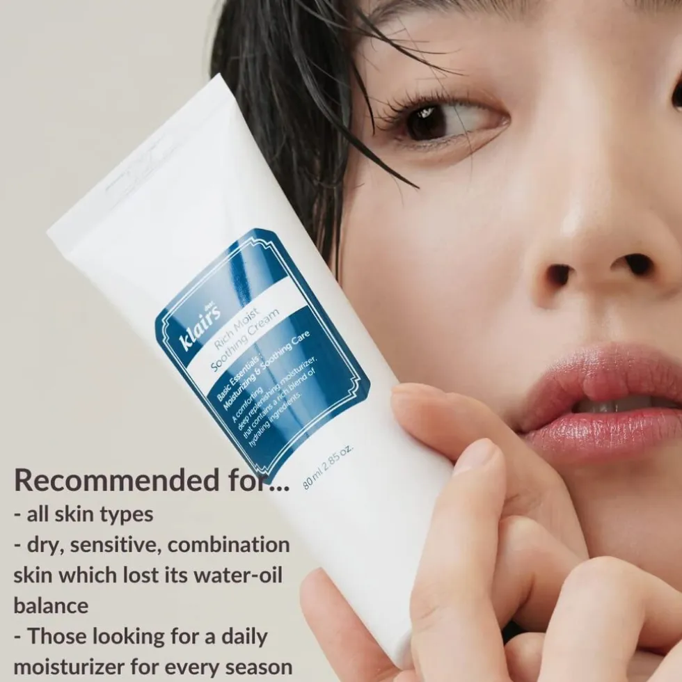 Dear, Klairs Rich Moist Soothing Cream