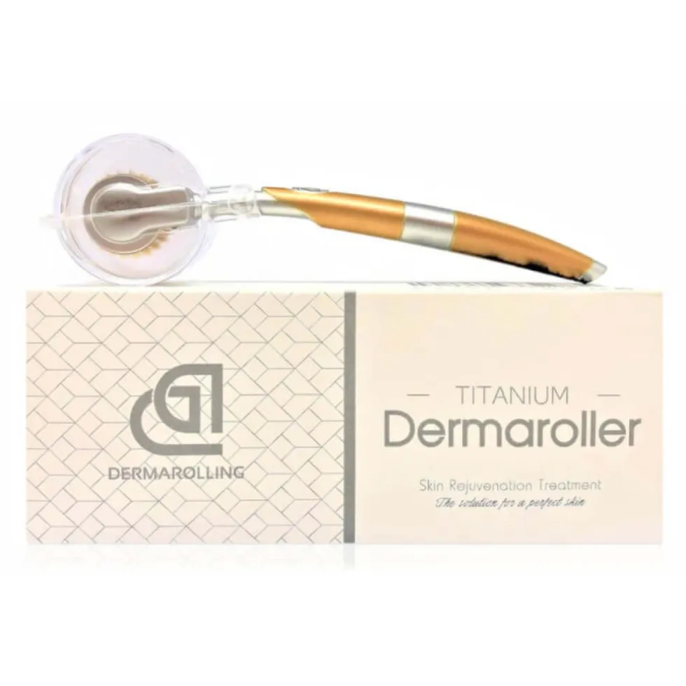 Dermarolling Titanium Dermaroller 192 naalden 1.0mm