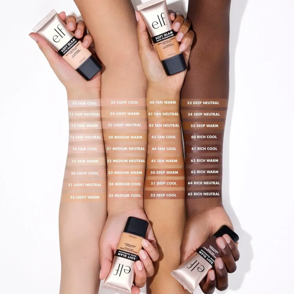 e.l.f. Soft Glam 64 Rich Neutral Satin Foundation