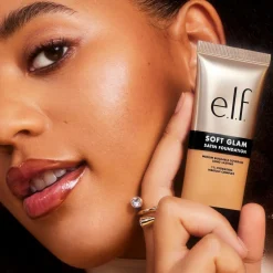e.l.f. Soft Glam 44 Tan Cool Satin Foundation