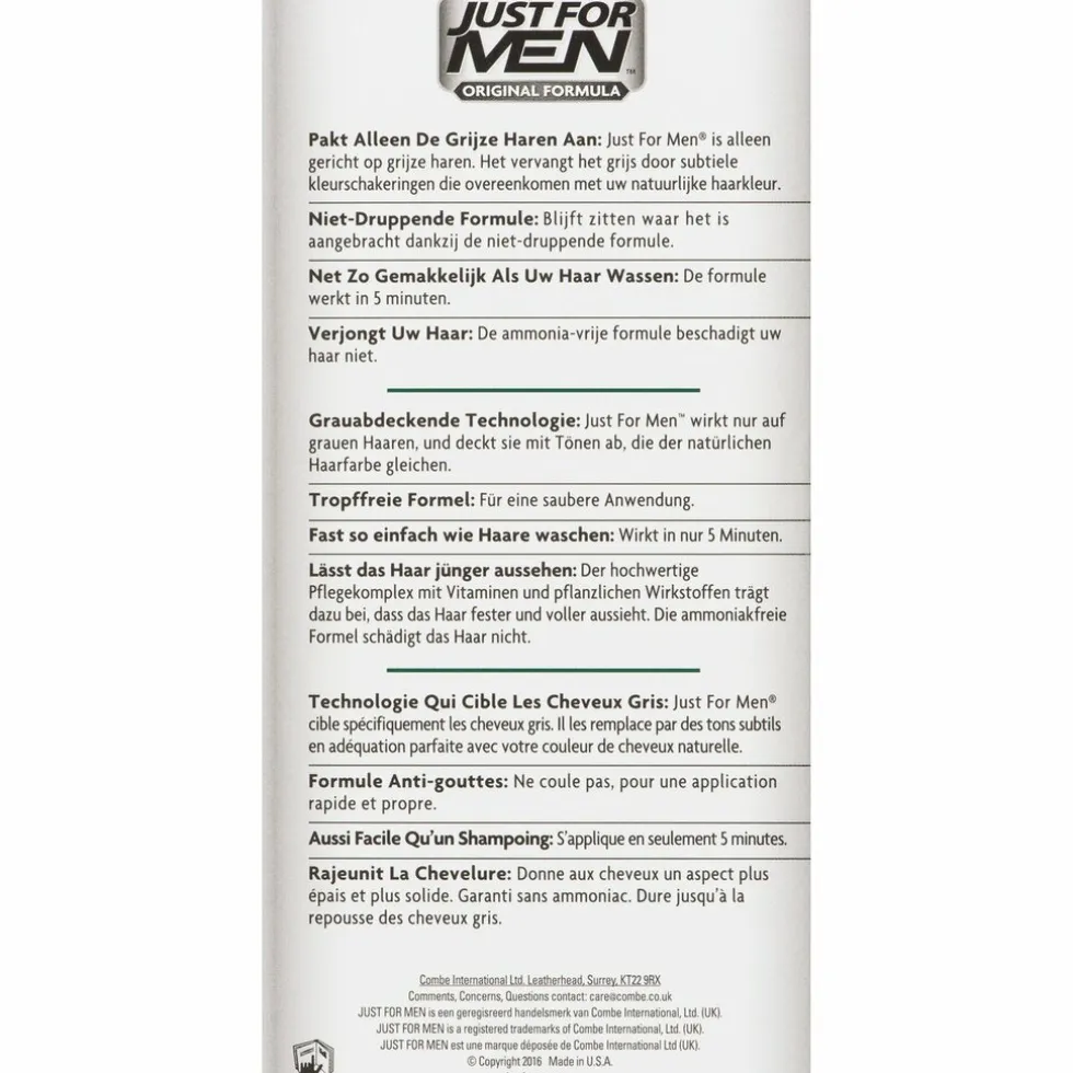 Just For Men Original Formula H-45 Donkerbruin Haarkleuring