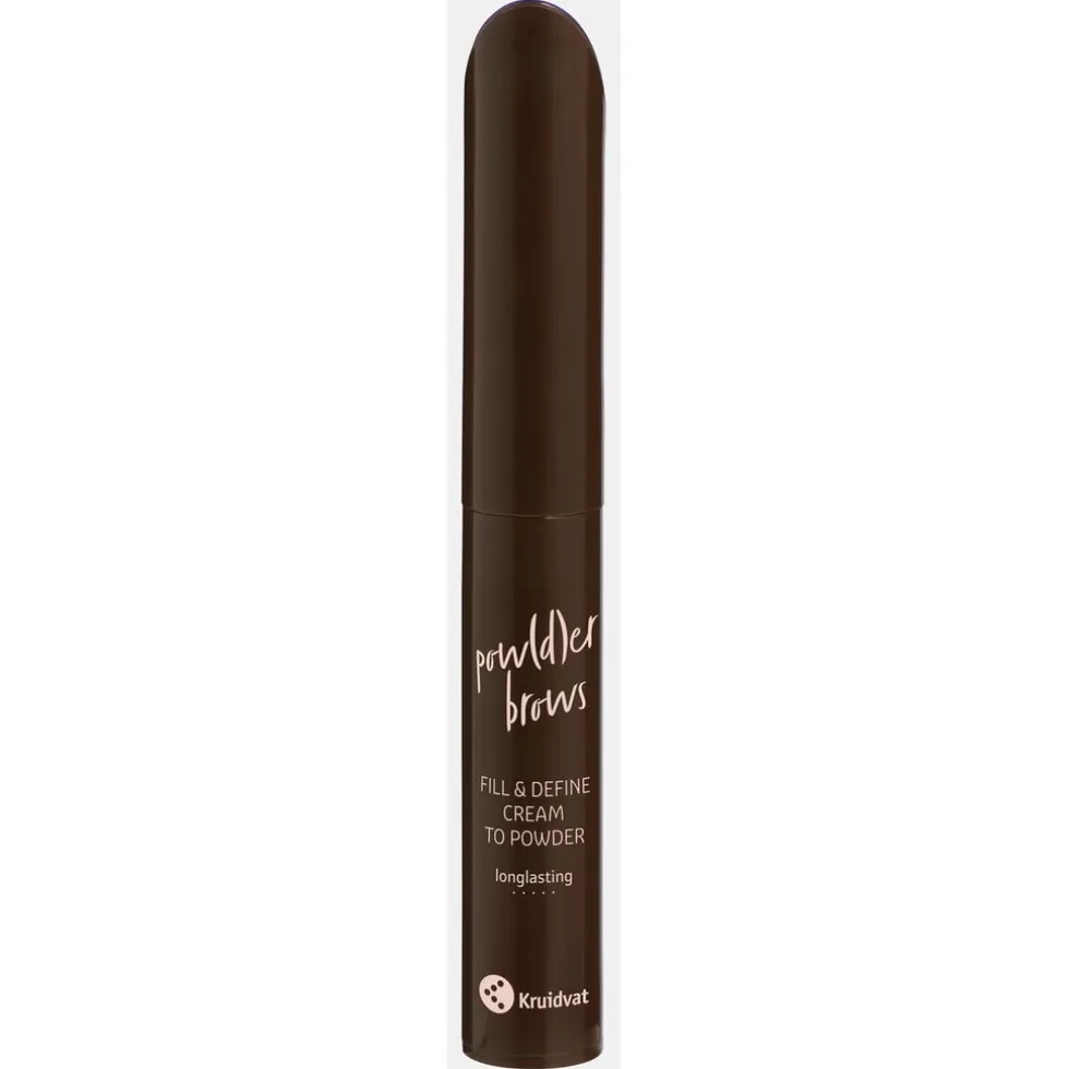 Kruidvat Pow(d)Er Brows 020 Ash Brown Cream to Powder Wenkbrauwpencil