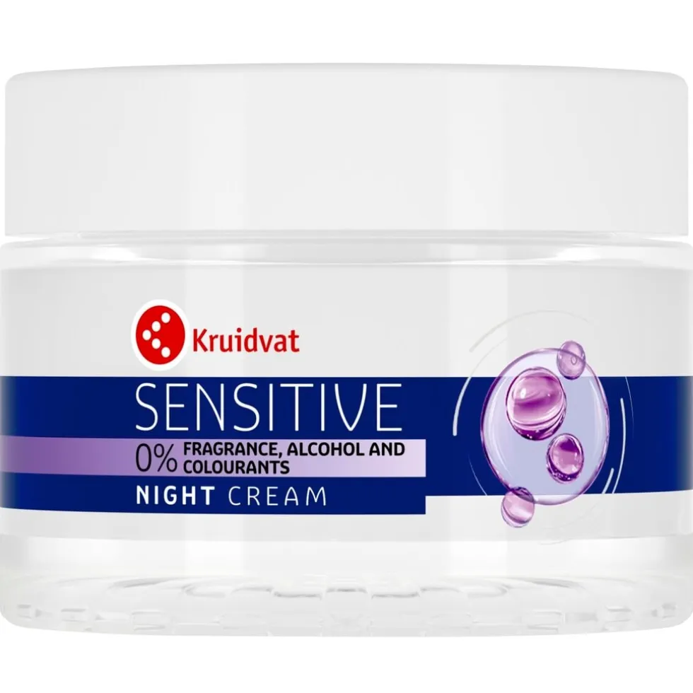 Kruidvat Sensitive Nachtcrème