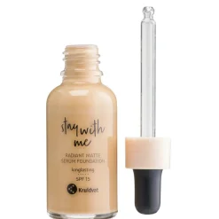 Kruidvat Stay With Me 040 W Light Caramel Radiant Matte Serum Foundation