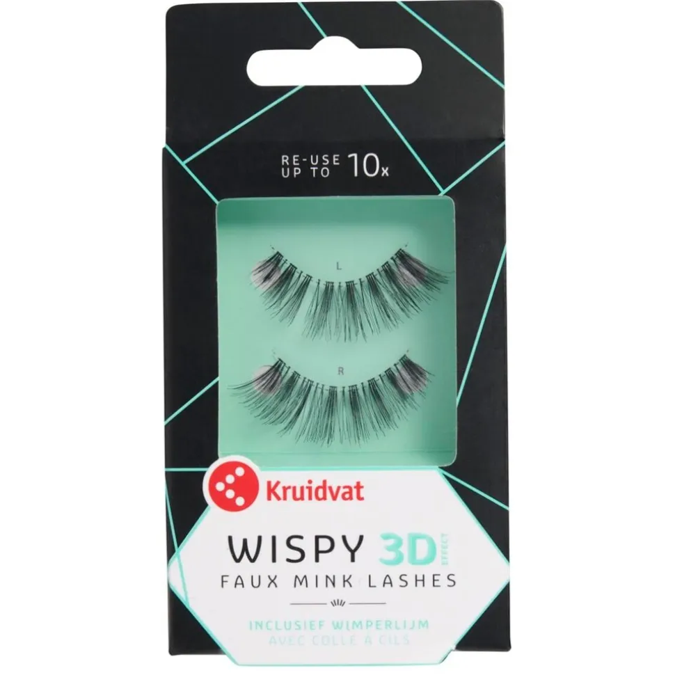 Kruidvat Wispy 3D Faux Mink Lashes