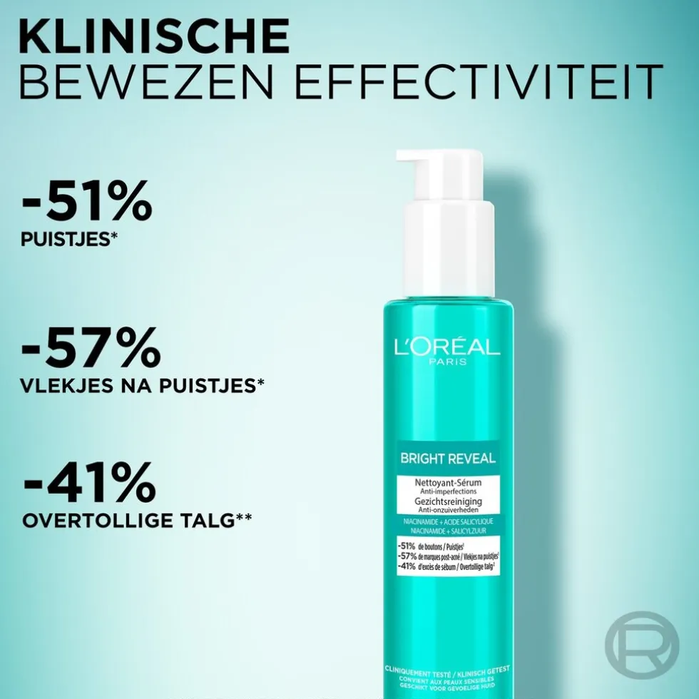 L'Oréal Paris Bright Reveal Gezichtsreiniger