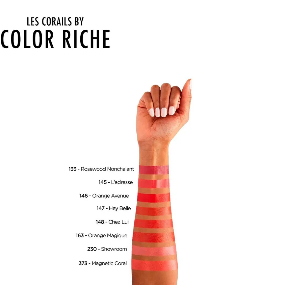 L'Oréal Paris Color Riche 163 Orange Magique Satin Lippenstift