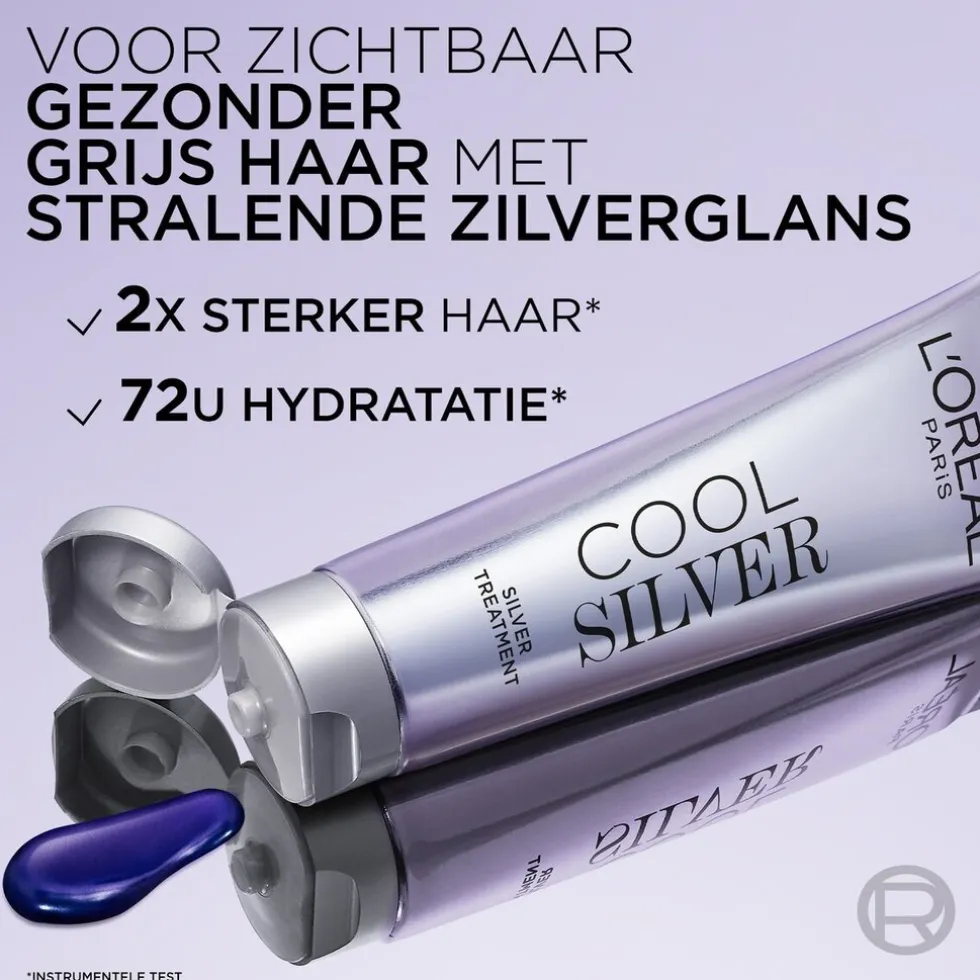 L'Oréal Paris Cool Silver 1 Puur Wit Revitaliserende Zilver Verzorging