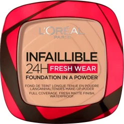 L'Oréal Paris Infaillible 24H Fresh Wear 120 Vanille Foundation in a Powder