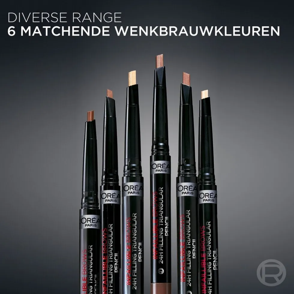 L'Oréal Paris Infaillible 24H Brow 6.0 Dark Blonde Filling Triangular Pencil
