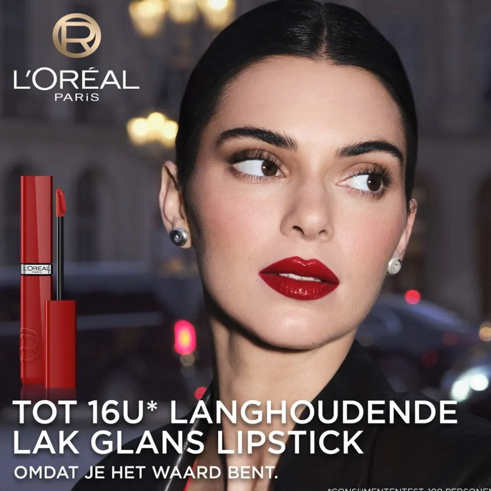 L'Oréal Paris Infaillible Laque Resistance 415 Red Bisou Lippenstift