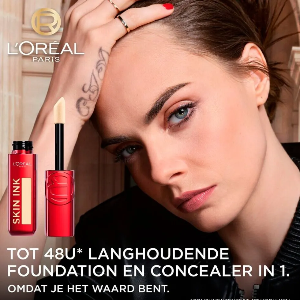 L'Oréal Paris Infaillible Skin Ink 318 2-in-1 Foundation & Concealer