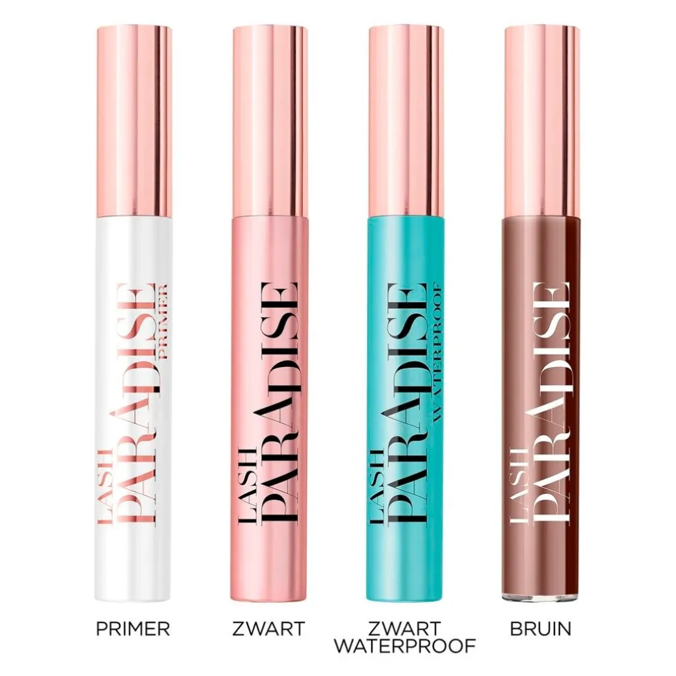 L'Oréal Paris Lash Paradise Waterproof Zwarte Volume Mascara