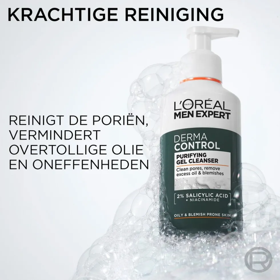 L'Oréal Paris Men Expert Derma Control Purifying Gel Cleanser