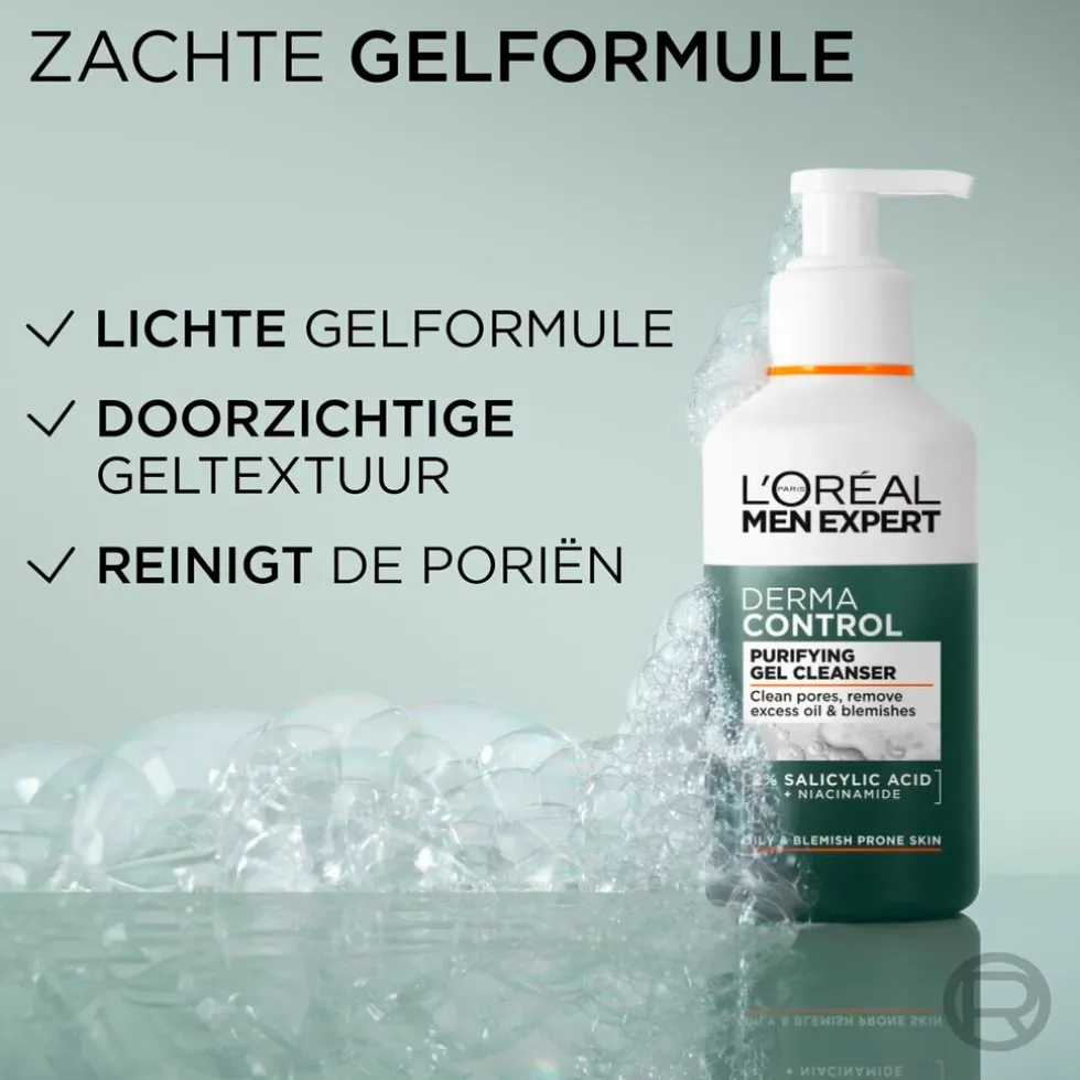 L'Oréal Paris Men Expert Derma Control Purifying Gel Cleanser
