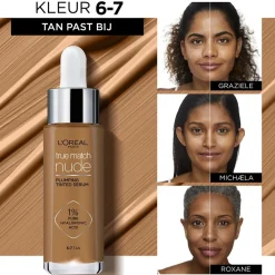 L'Oréal Paris True Match Nude 6-7 Tan Plumping Tinted Serum