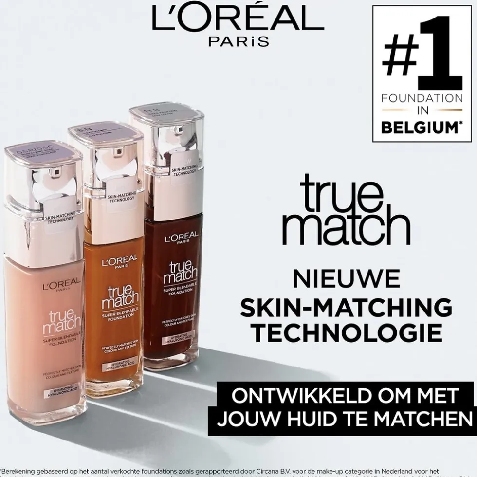 L'Oréal Paris True Match 7.R/C Rose Amber Foundation
