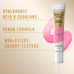 Max Factor Miracle Pure 001 Radiant Rose Infused Cream Blush