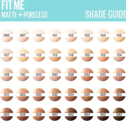 Maybelline New York Fit Me Matte & Poreless 104 Soft Ivory Foundation