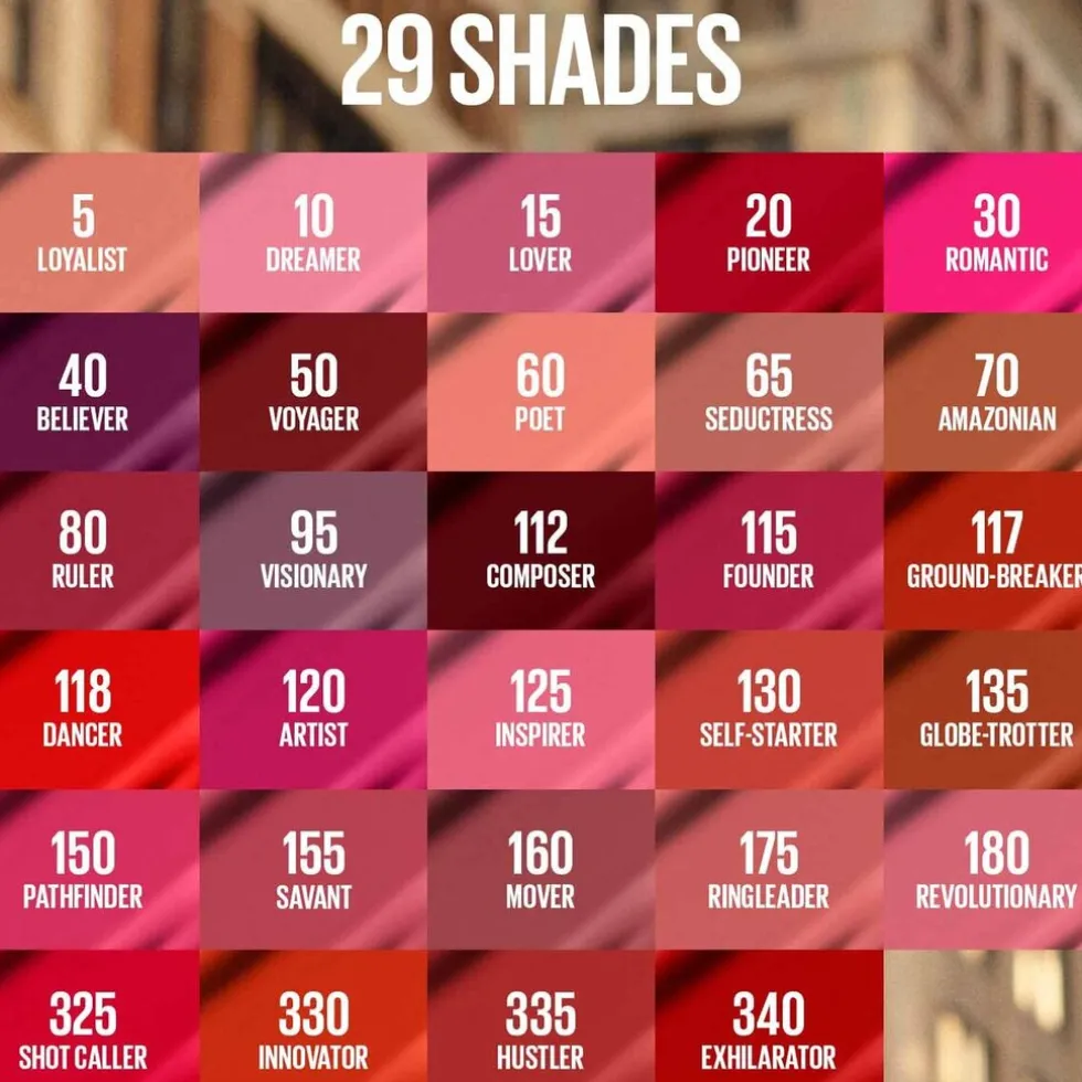 Maybelline New York SuperStay Matte Ink 70 Amazonian Lipstick