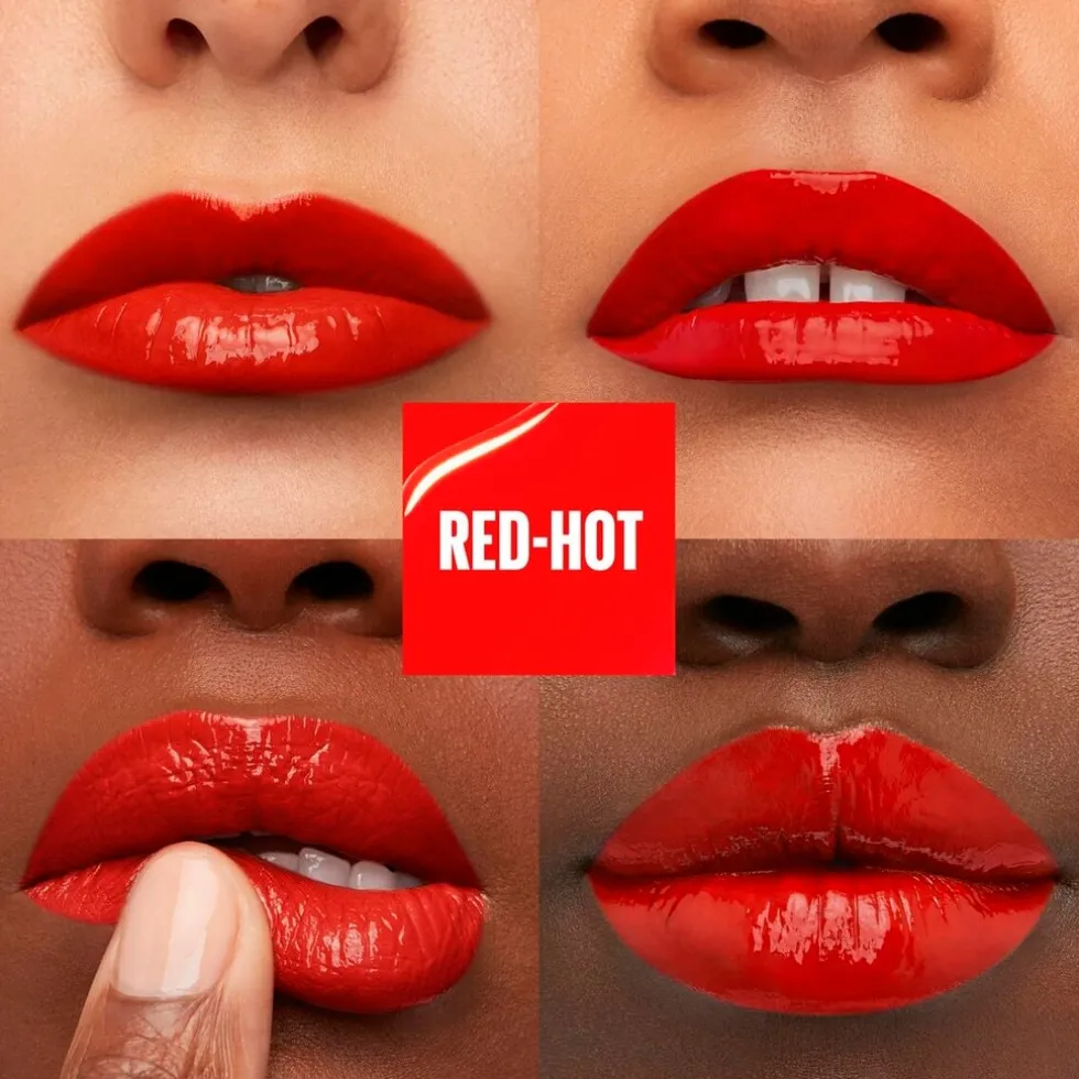 Maybelline New York SuperStay Vinyl Ink 25 Red-Hot Lipstick