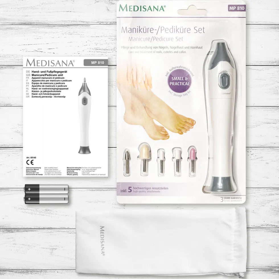 medisana MP 810 Manicure Pedicureset