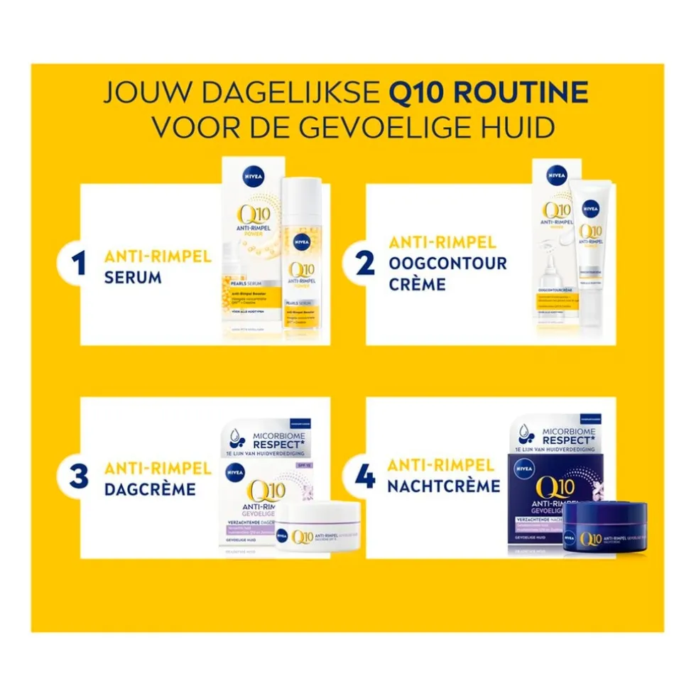 NIVEA Q10 Power Sensitive Anti-Rimpel Dagcrème