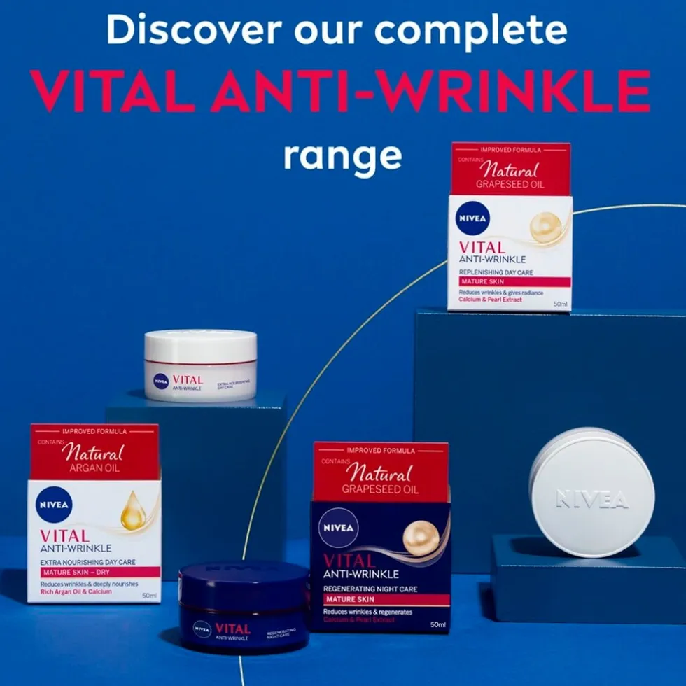 NIVEA Vital Anti-Rimpel 65+ Versterkende Dagcrème