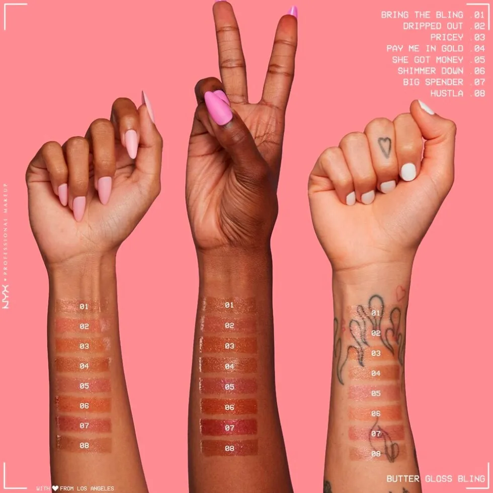 NYX Professional Makeup Butter Gloss Bling! 03 Pricey Lipgloss