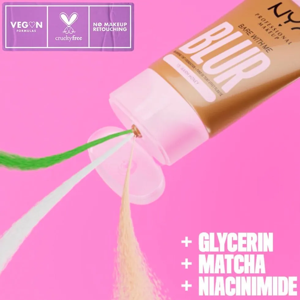 NYX Professional Makeup Bare With Me Blur 11: Medium Neutral Foundation