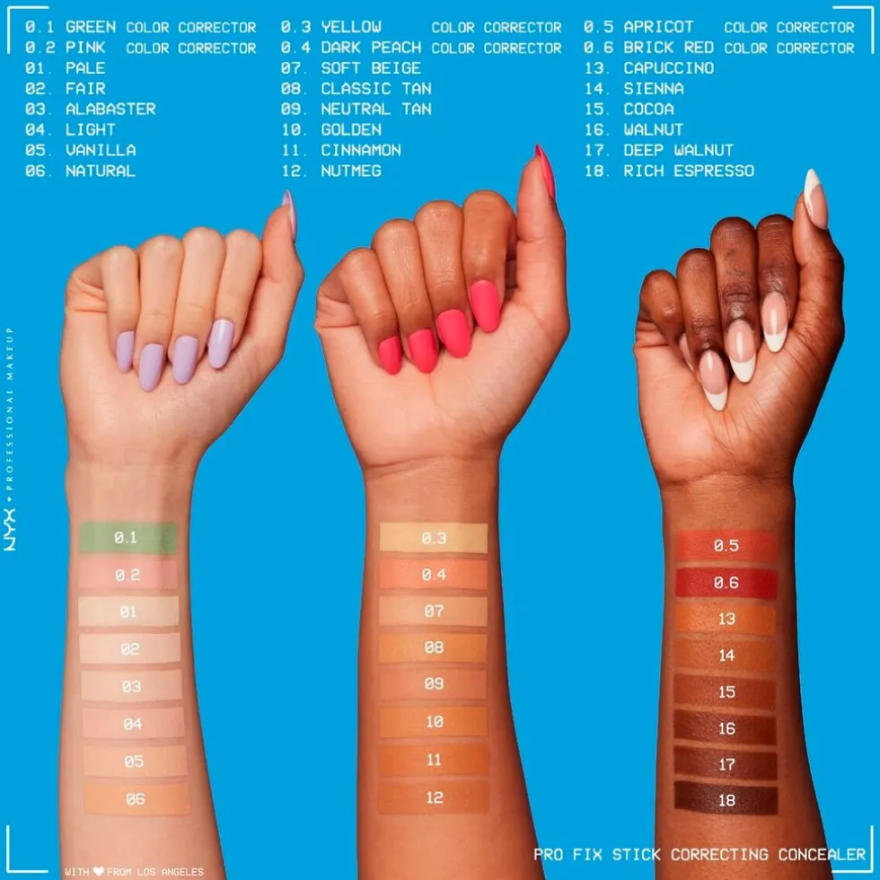 NYX Professional Makeup Pro Fix Stick 4 Dark Peach Correcting Concealer