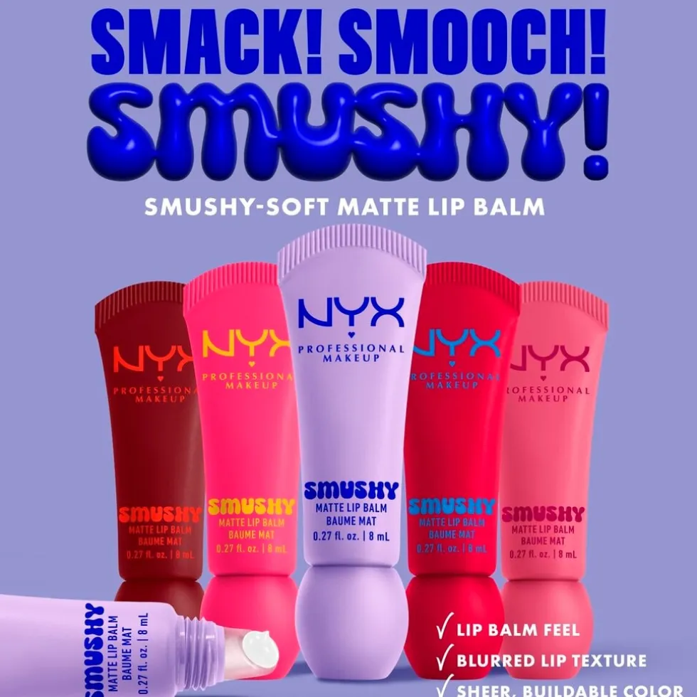 NYX Professional Makeup Smushy 02 Swipe Sesh Matte Lip Balm