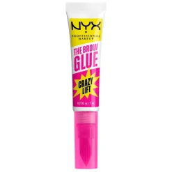 NYX Professional Makeup The Brow Glue Crazy Lift Transparant 01 Wenkbrauwgel