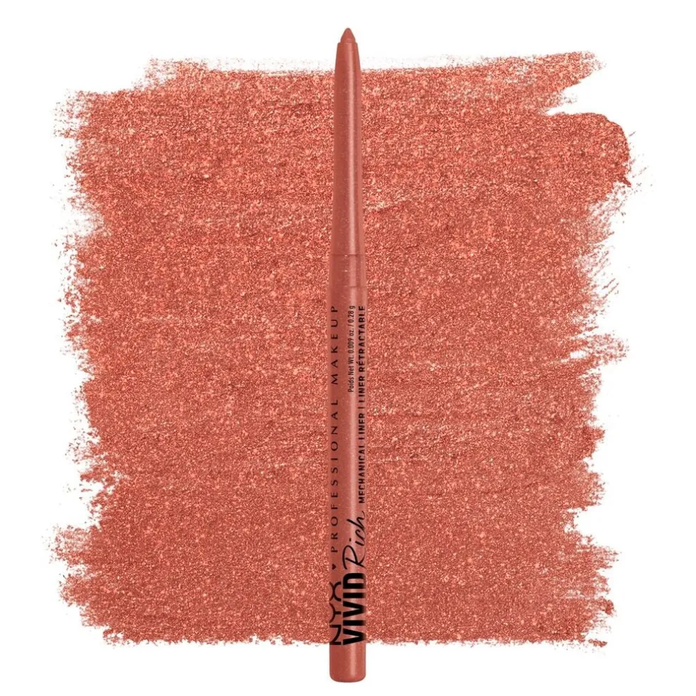 NYX Professional Makeup Vivid Rich 10 Spicy Pearl Mechanical Liner