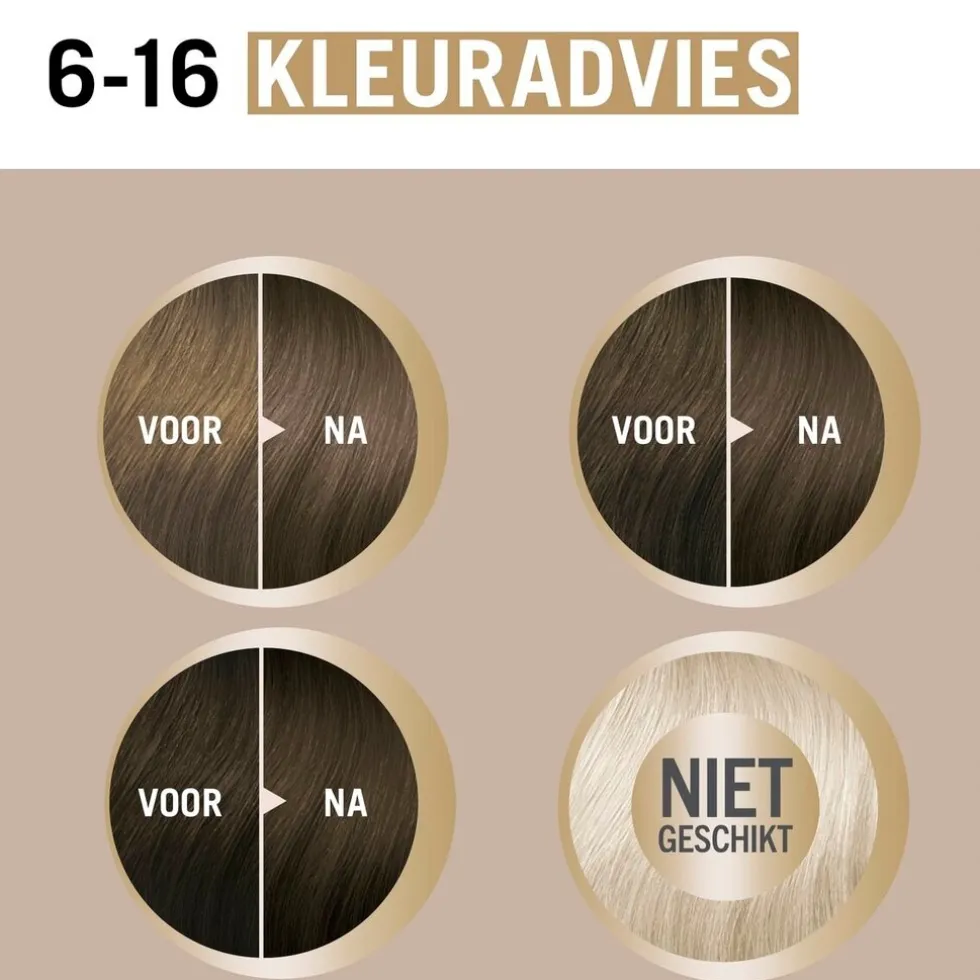 Schwarzkopf Creme Supreme 6-16 Cool Licht Asbruin Verzorgende Crèmekleuring