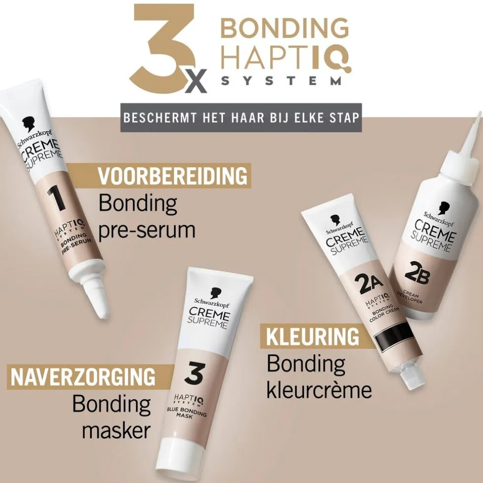 Schwarzkopf Creme Supreme 5-0 Natuurlijk Bruin Verzorgende Crèmekleuring