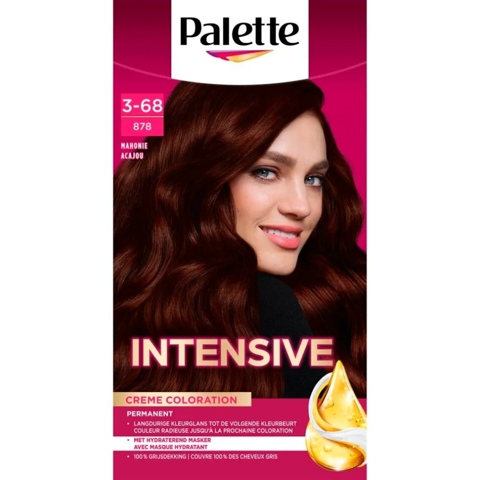 Schwarzkopf Poly Palette 878 Mahonie Haarkleuring