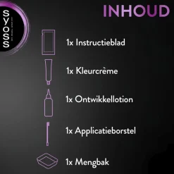 Syoss Brow Tint Lichtbruin Permanente Wenkbrauwverf