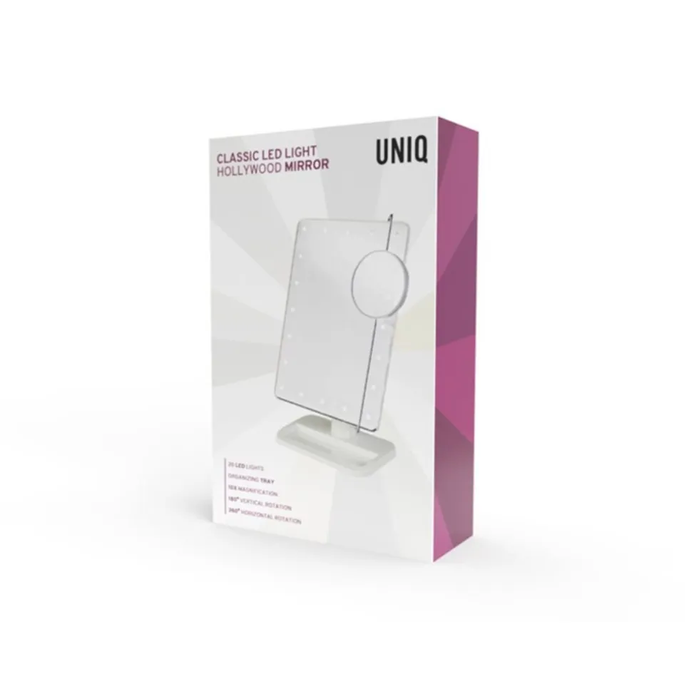 UNIQ Hollywood Make-up Make-upspiegel met Licht