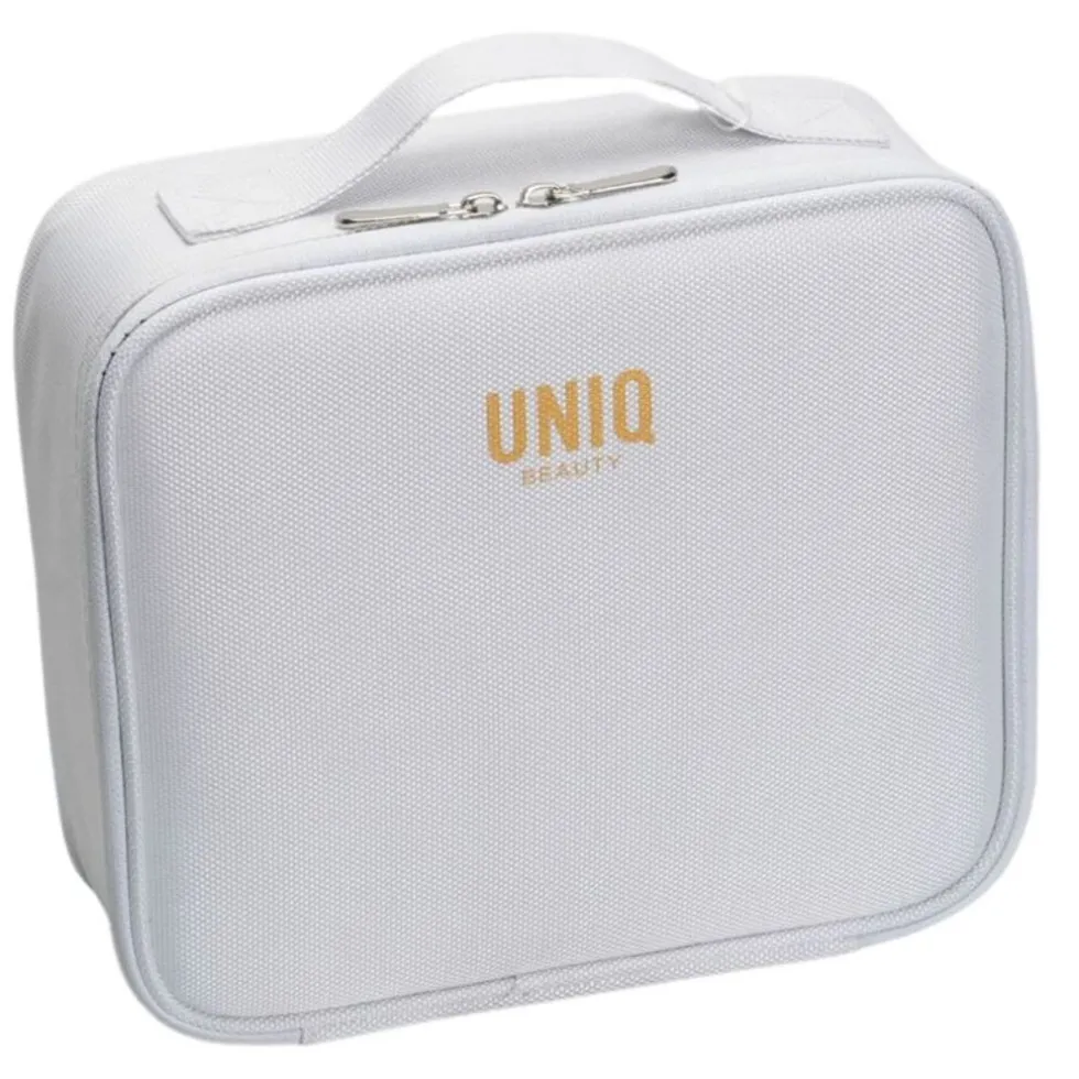 UNIQ makeup rejsetaske - Toilettaske / Kosmetiktaske til alt dit makeup - White